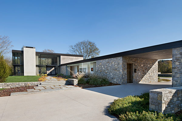 Tennessee private residence built developed by Carter Group Nashville