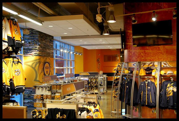 Predators Team Store commercial development by Carter Group