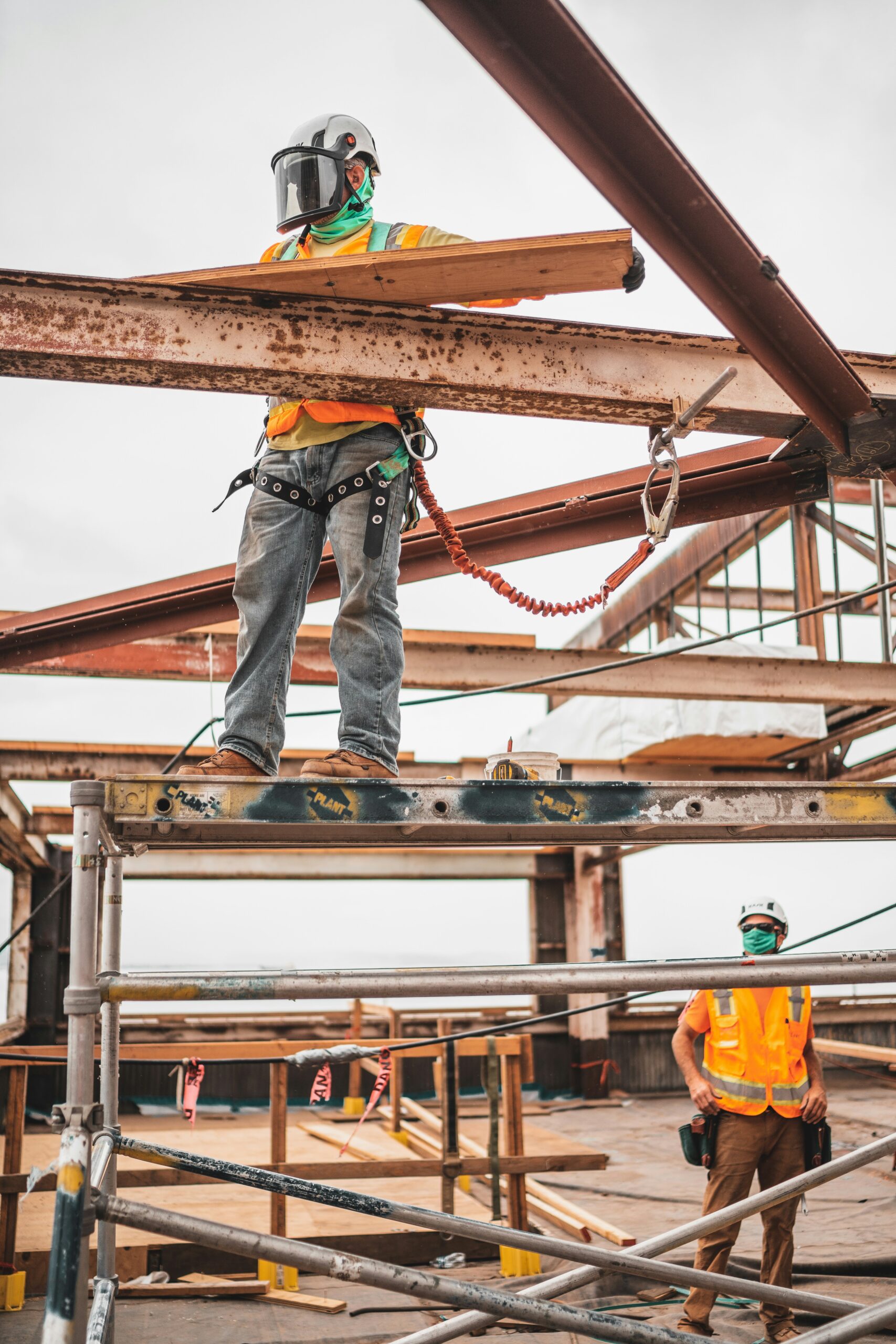 Image of construction team on site